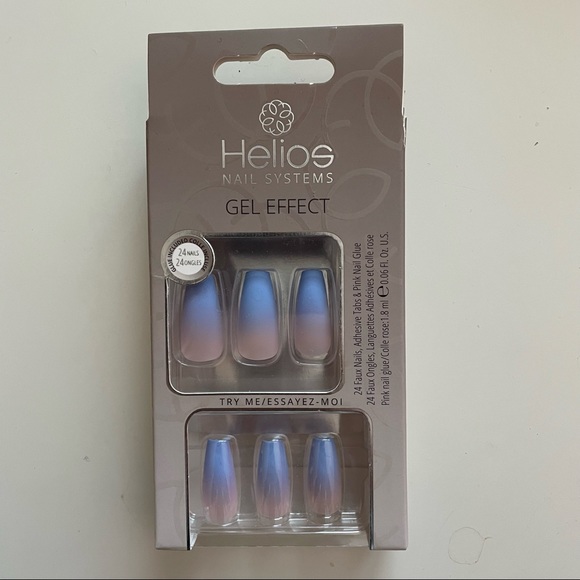 💚3/$15💚 NWT Vegan Helios Ombré Gel Effect Press On Nail Manicure Kit - Picture 1 of 7